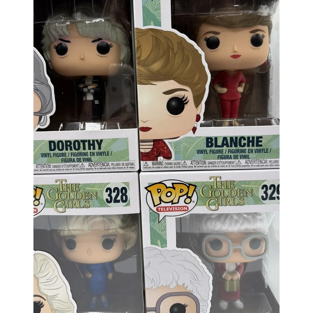Funko POP Television Golden Girls Complete Collecter Set Figure 326 327 328 329
